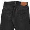 Vintage black 501 Levis Jeans - mens 31" waist