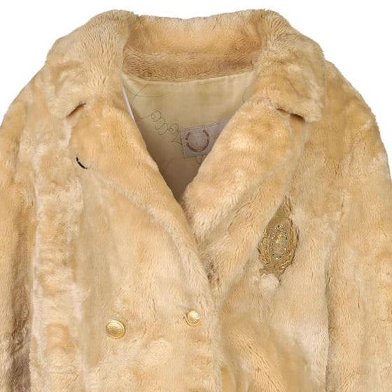 Vintage beige Roccobarocco Coat - womens x-large