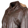 Vintage brown Conbipel Leather Jacket - mens x-large