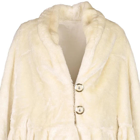 Vintage cream Unbranded Coat - womens x-large