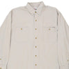 Vintage beige Chase Authentics Shirt - mens large