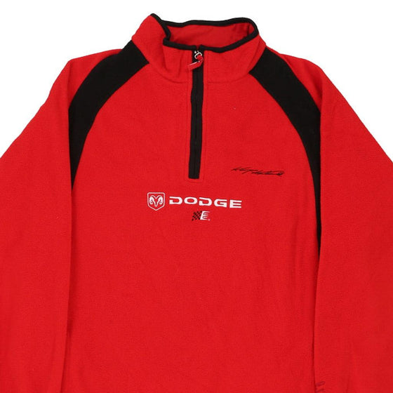 Vintage red Chase Authentics Fleece - mens large