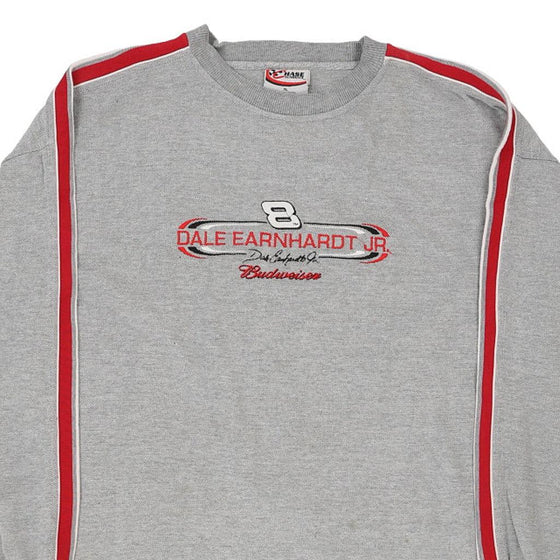 Vintage grey Dale Earnhardt Jr 8 Chase Authentics Sweatshirt - mens x-large