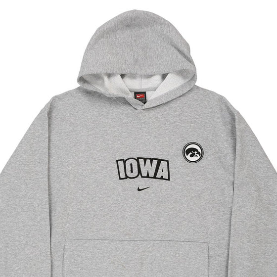 Vintage grey Iowa Nike Hoodie - mens x-large