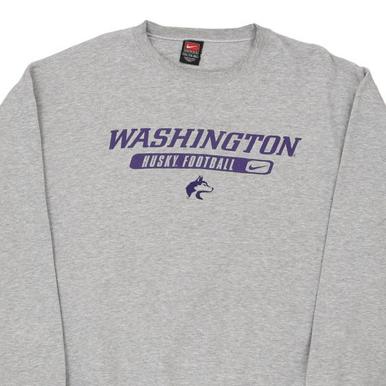 Vintage grey Washington Husky Nike Sweatshirt - mens xx-large