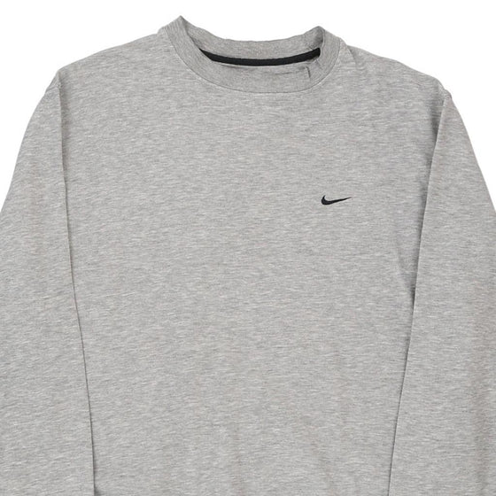 Vintage grey Nike Sweatshirt - mens medium