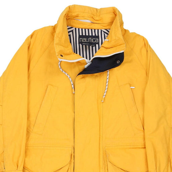 Vintage yellow Nautica Jacket - mens small