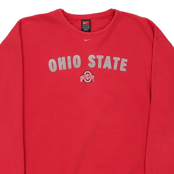 Vintage red Ohio State Nike Sweatshirt - mens xx-large