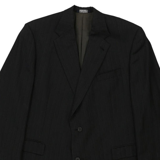 Vintage black Burberry Blazer - mens xxx-large