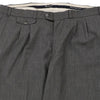 Vintage grey Burberry Trousers - mens 39" waist