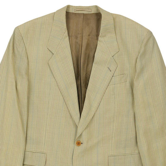 Vintage yellow Hugo Boss Blazer - mens xxx-large