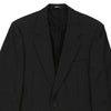 Vintage black Burberry Blazer - mens xx-large