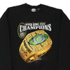 Vintage black Super Bowl XXXI Green Bay Packers Fruit Of The Loom Sweatshirt - mens x-large