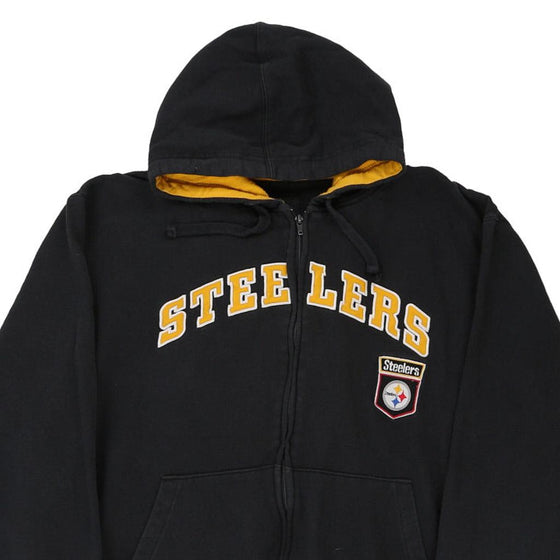 Vintage black Pittsburgh Steelers Nfl Hoodie - mens x-large