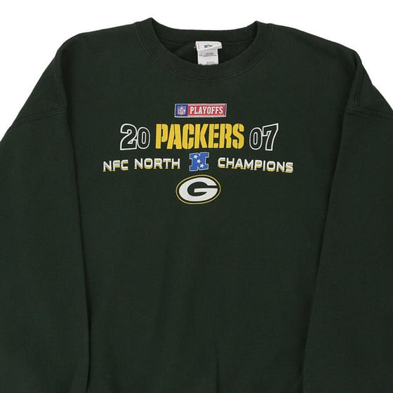 Vintage green 2007 Green Bay Packers Nfl Sweatshirt - mens x-large