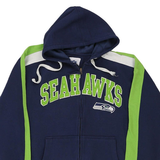 Vintage blue Seattle Seahawks Nfl Hoodie - mens xx-large