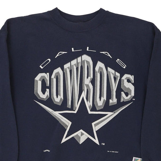 Vintage navy Dallas Cowboys Nutmeg Sweatshirt - mens large