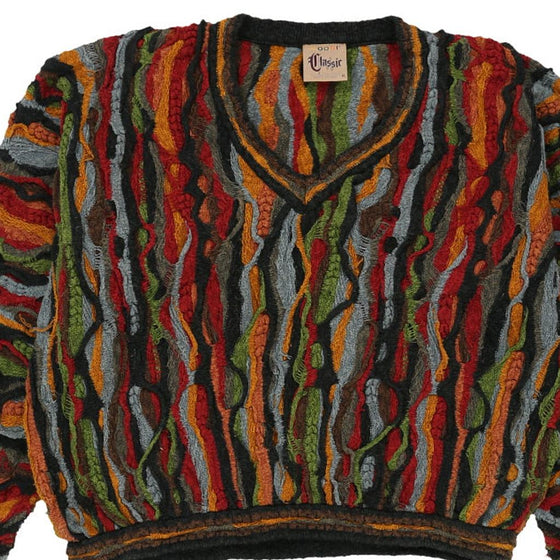 Vintage multicoloured Coogi Jumper - womens x-large