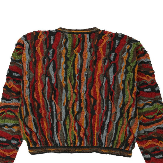 Vintage multicoloured Coogi Jumper - womens x-large