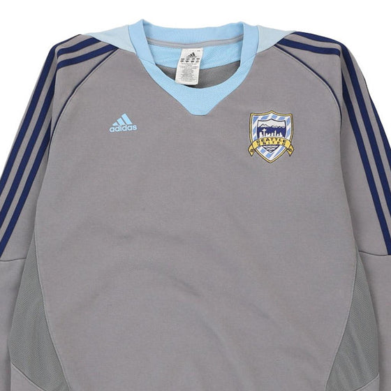 Pre-Loved grey Seattle United Adidas Sweatshirt - mens x-large