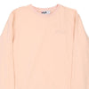 Vintage pink Fila Sweatshirt - womens x-large