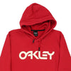 Vintage red Oakley Hoodie - mens x-large