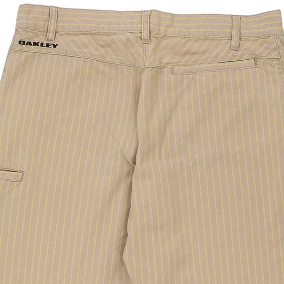 Vintage beige Oakley Shorts - mens 35" waist