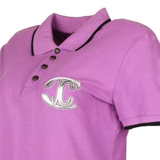 Vintage purple Just Cavalli Polo Shirt - womens medium