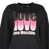 Vintage black Love Moschino Sweatshirt - womens large