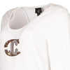 Vintage white Just Cavalli Long Sleeve T-Shirt - womens x-large