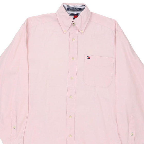 Vintage pink Tommy Hilfiger Shirt - mens small