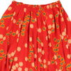 Tamacho Mini Skirt - 25W UK 6 Red Polyester - Thrifted.com