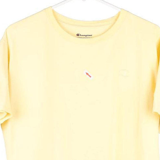 Vintage yellow Champion T-Shirt - mens large