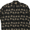 Vintage black Natural Issue Hawaiian Shirt - mens xx-large