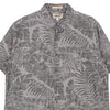 Vintage grey Campia Hawaiian Shirt - mens large