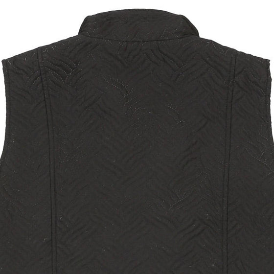 Andrea Lee Gilet - Large Black Polyester - Thrifted.com