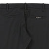 Guess Trousers - 31W UK 10 Black Cotton