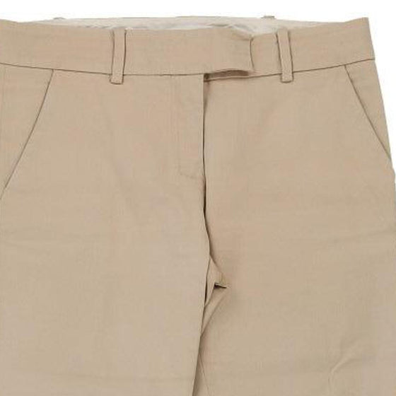 Missoni Trousers - 32W UK 12 Beige Cotton