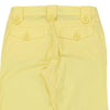 Love Moschino Trousers - 30W UK 8 Yellow Cotton