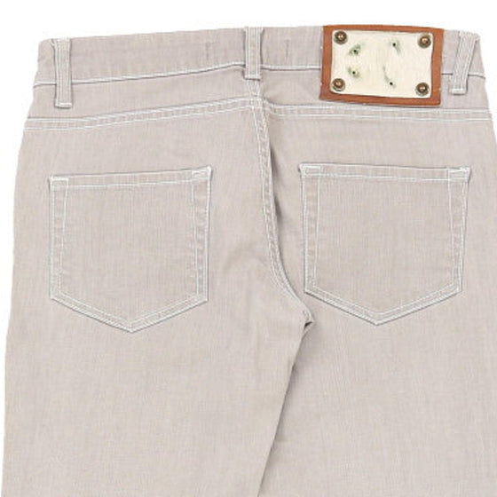 Just Cavalli Jeans - 32W UK 10 Beige Cotton