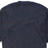 Benetton V-neck Jumper - Medium Blue Cotton