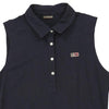 Napapijri Polo Top - Medium Blue Cotton