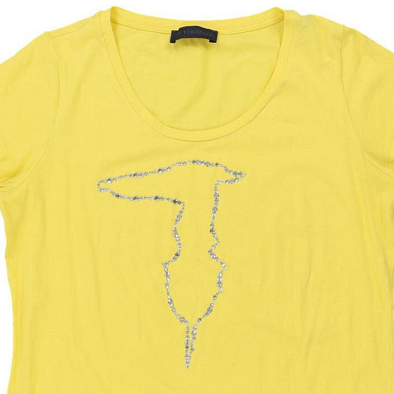 Trussardi Top - Medium Yellow Cotton