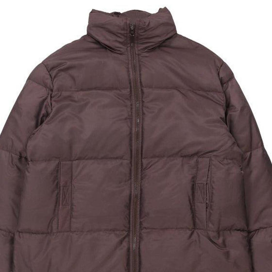 Armani Jeans Puffer - XL Brown Polyester