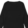 Just Cavalli Long Sleeve Top - Large Black Cotton