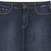 Dolce & Gabbana Midi Denim Skirt - 32W UK 12 Dark Wash Cotton