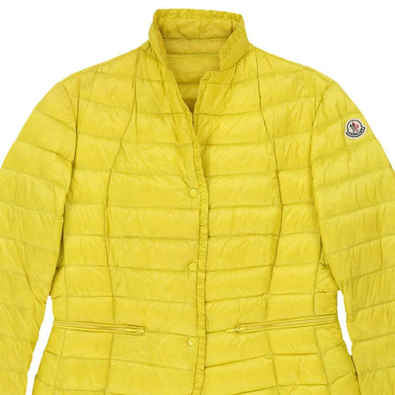 Liza Moncler Puffer - Medium Yellow Polyamide