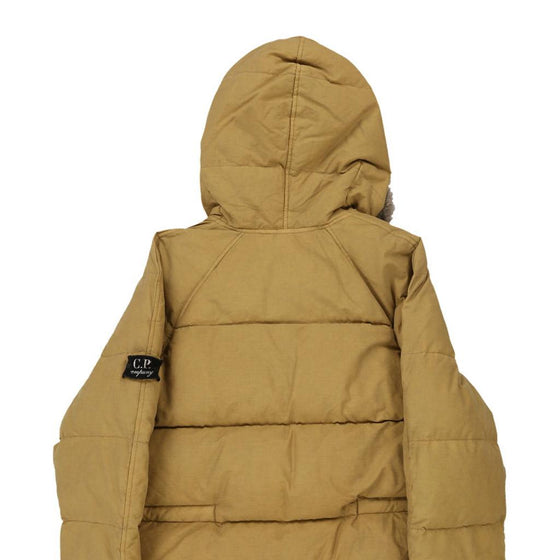 Massimo Osti C.P. Company Puffer - Large Yellow Cotton Blend