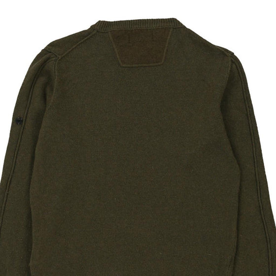 Age 12 Stone Island Jumper - Medium Green Wool Blend