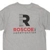 Pre-Loved grey Roscoe Construction Carhartt T-Shirt - mens medium